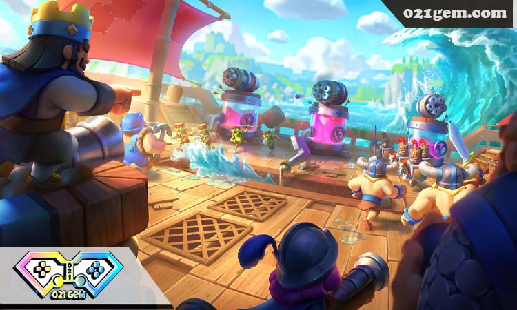 آشنایی با ساختار سطوح و پیشرفت در کلش رویال