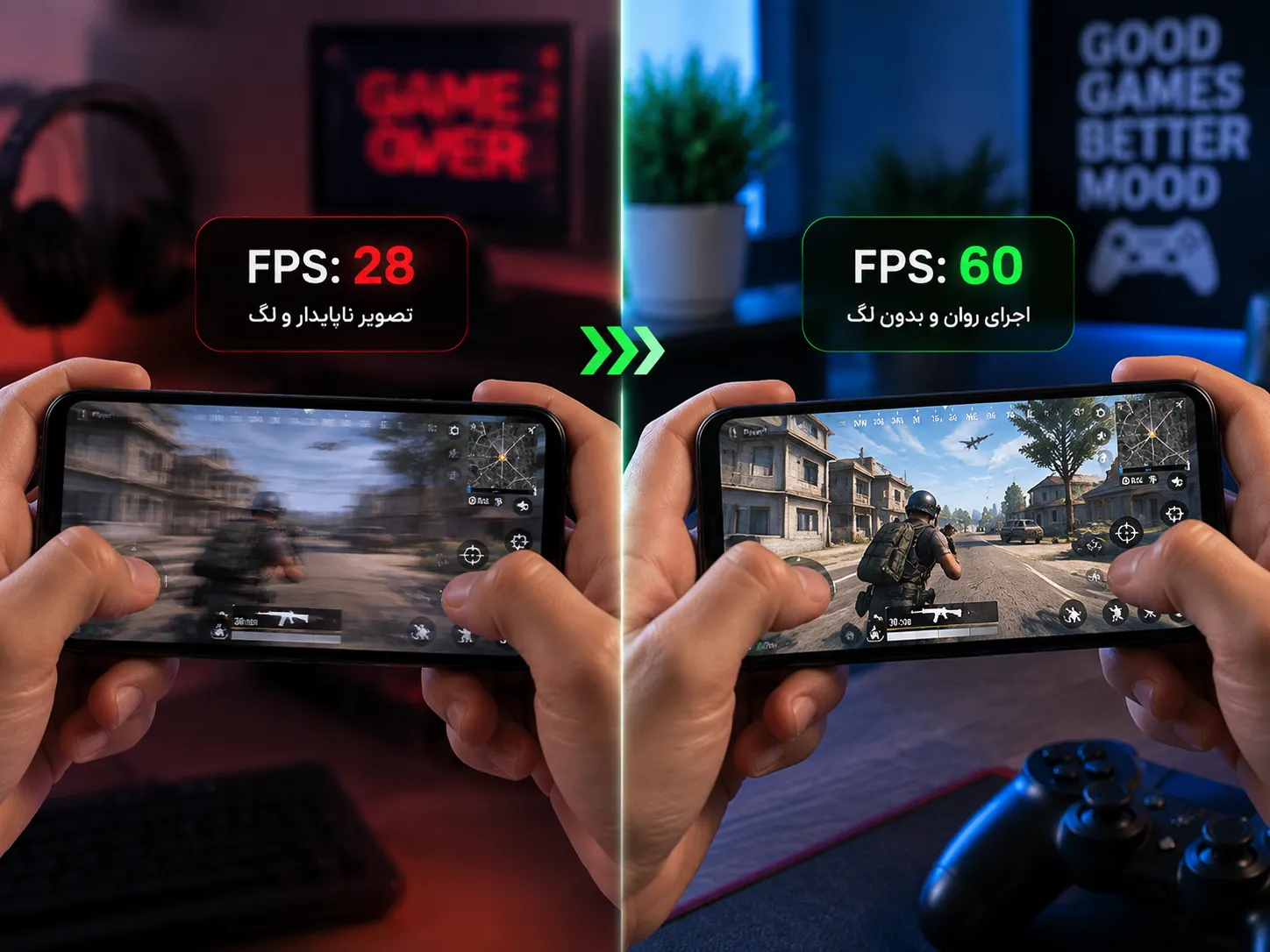 چرا FPS بازی موبایل کاهش پیدا می‌کند؟